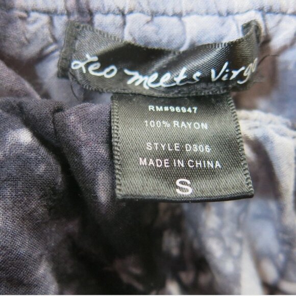 LEO MEETS VIRGO Tie Dye Off Shoulder Maxi Dress - Picture 11 of 12